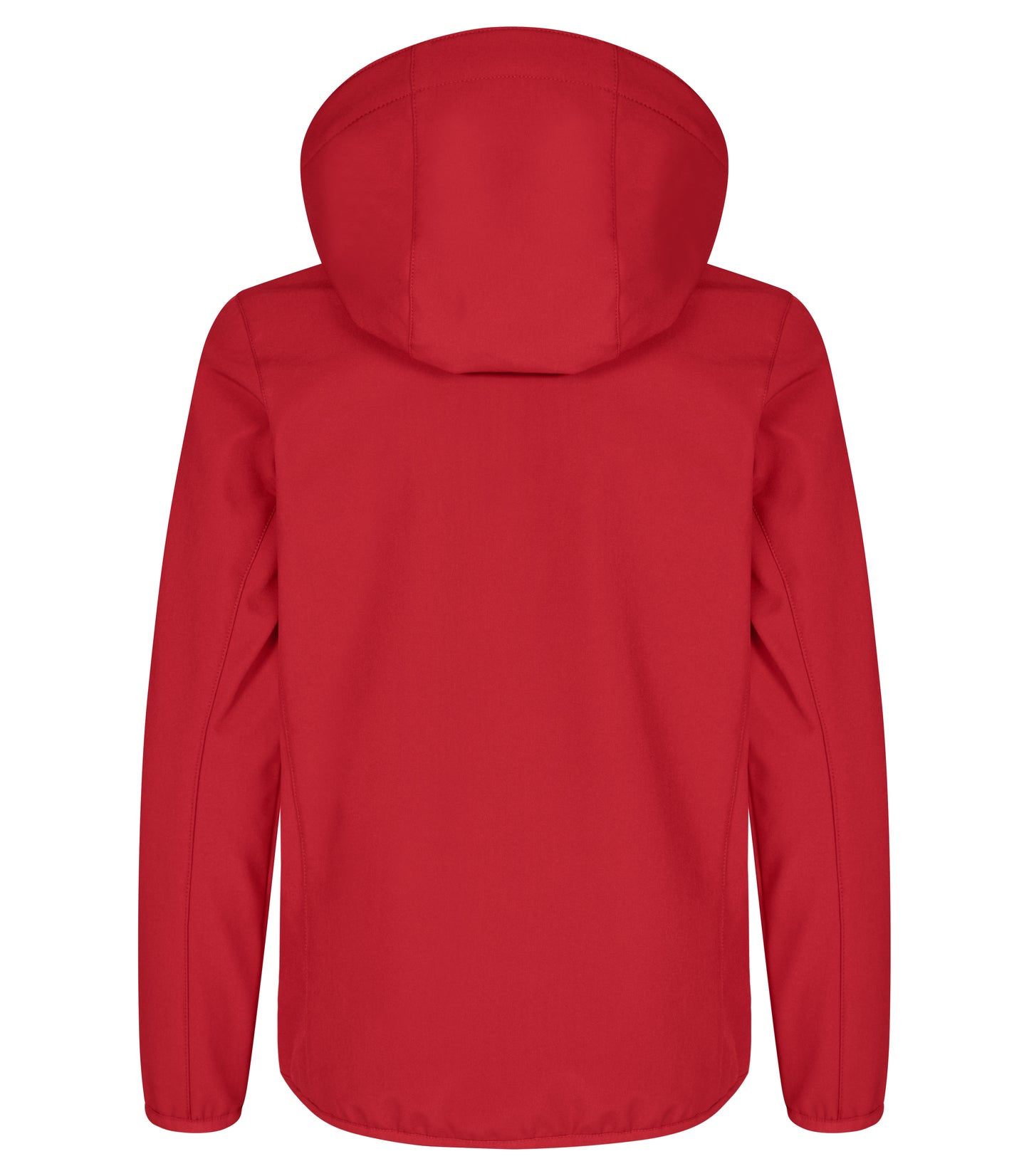 CLASSIC SOFTSHELL HOODY DAM RÖD