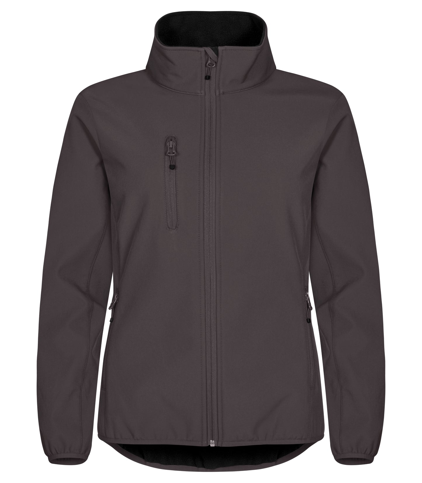 CLASSIC SOFTSHELL JACKET DAM MÖRKGRÅ