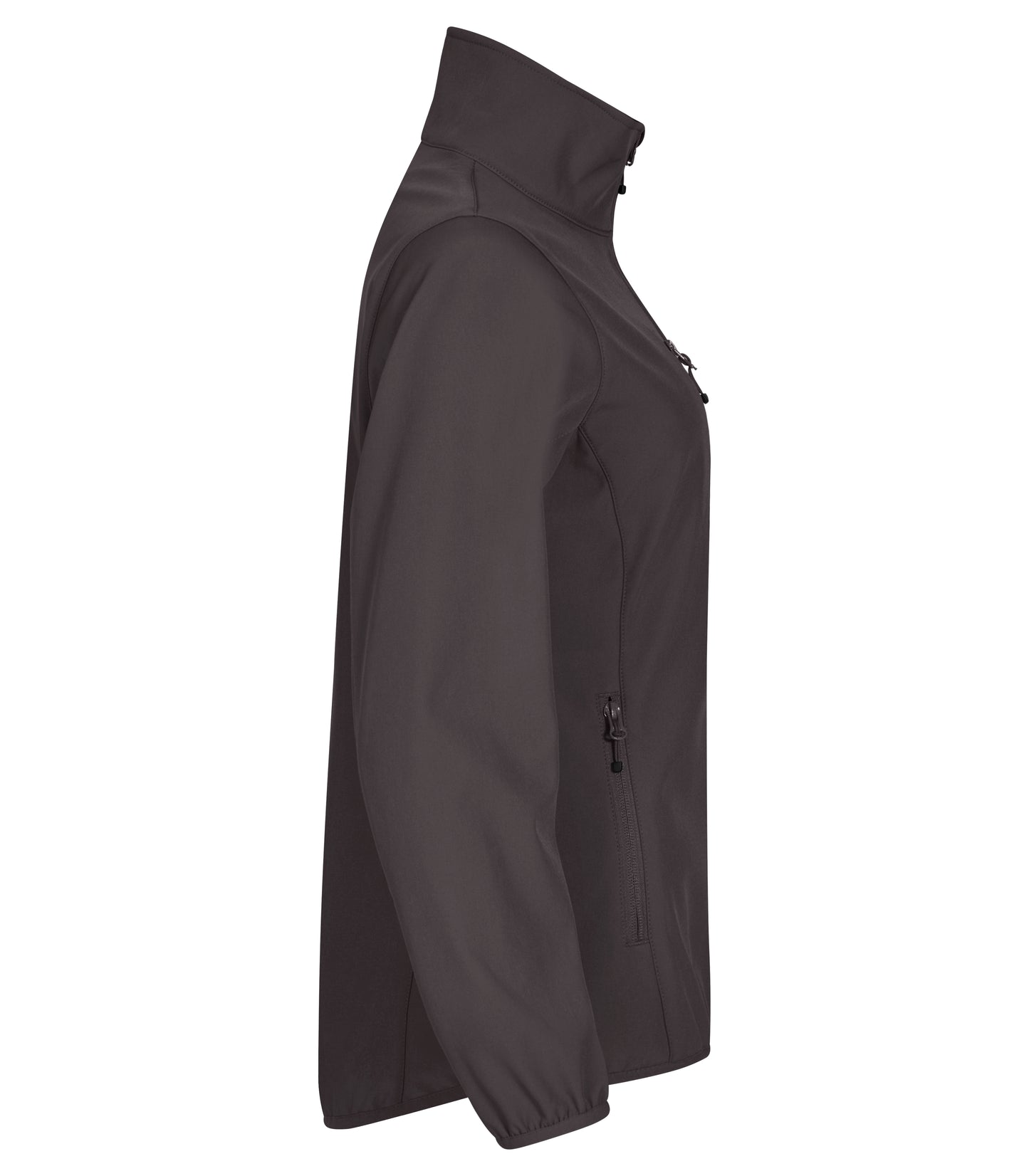 CLASSIC SOFTSHELL JACKET DAM MÖRKGRÅ