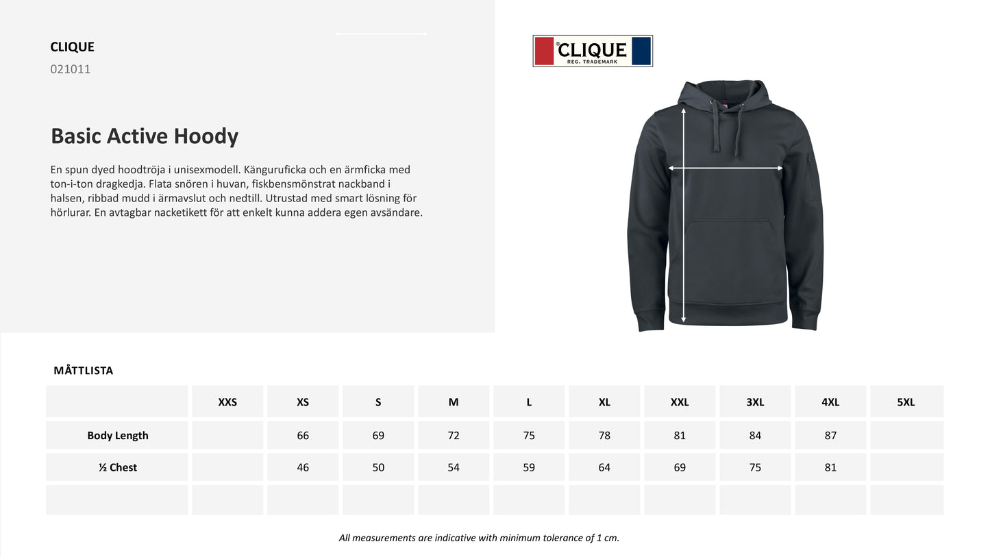 HOFORS RIDSÄLLSKAP BASIC ACTIVE HOODY UNISEX