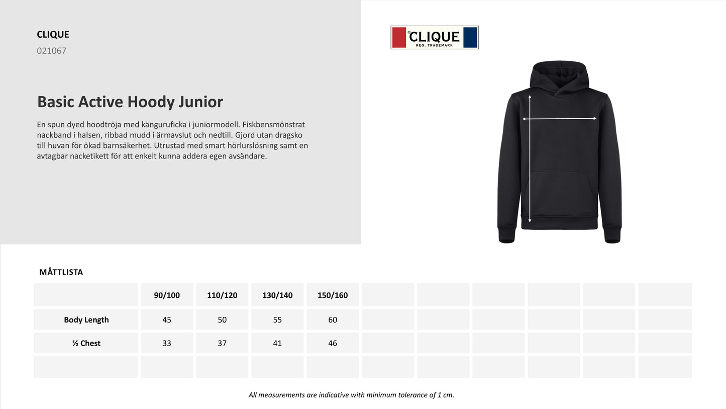 RUNSTEN EQUESTRIAN BASIC ACTIVE HOODY JUNIOR