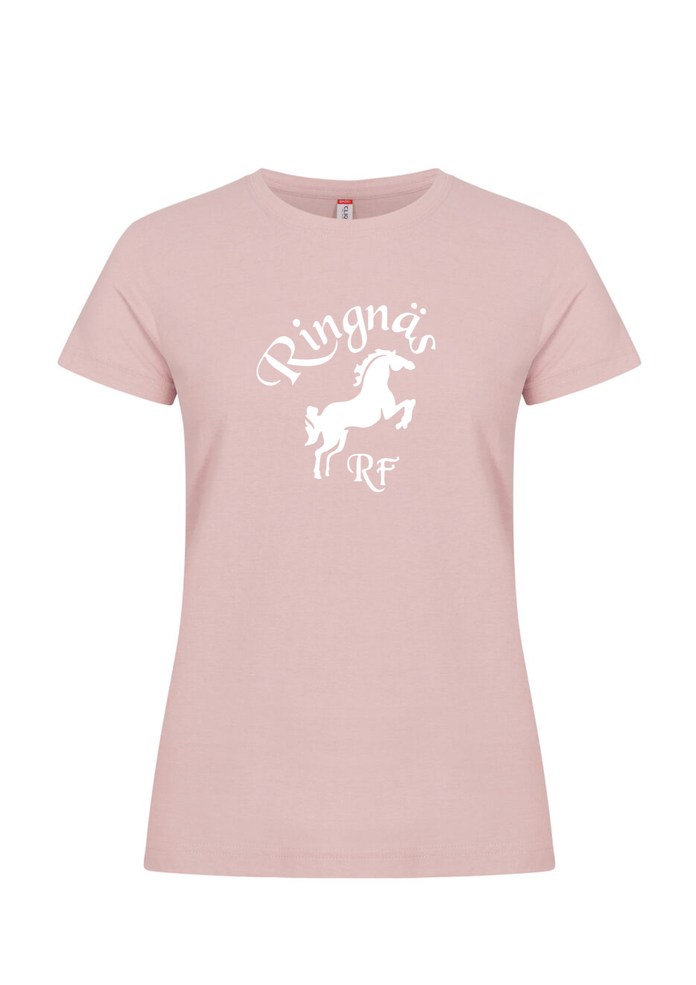 RINGNÄS RYTTARFÖRENING SOMMAR T-SHIRT CANDY PINK DAM