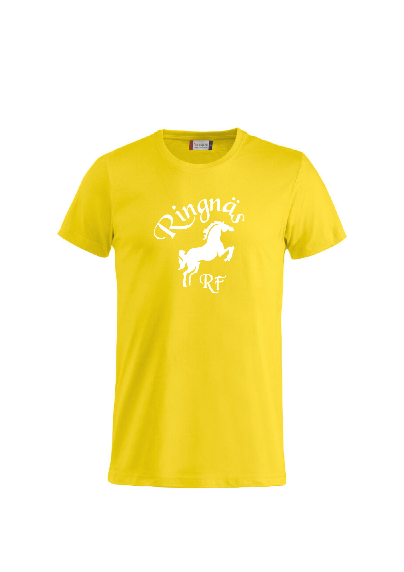 RINGNÄS RYTTARFÖRENING SOMMAR T-SHIRT CITRON-GUL JUNIOR