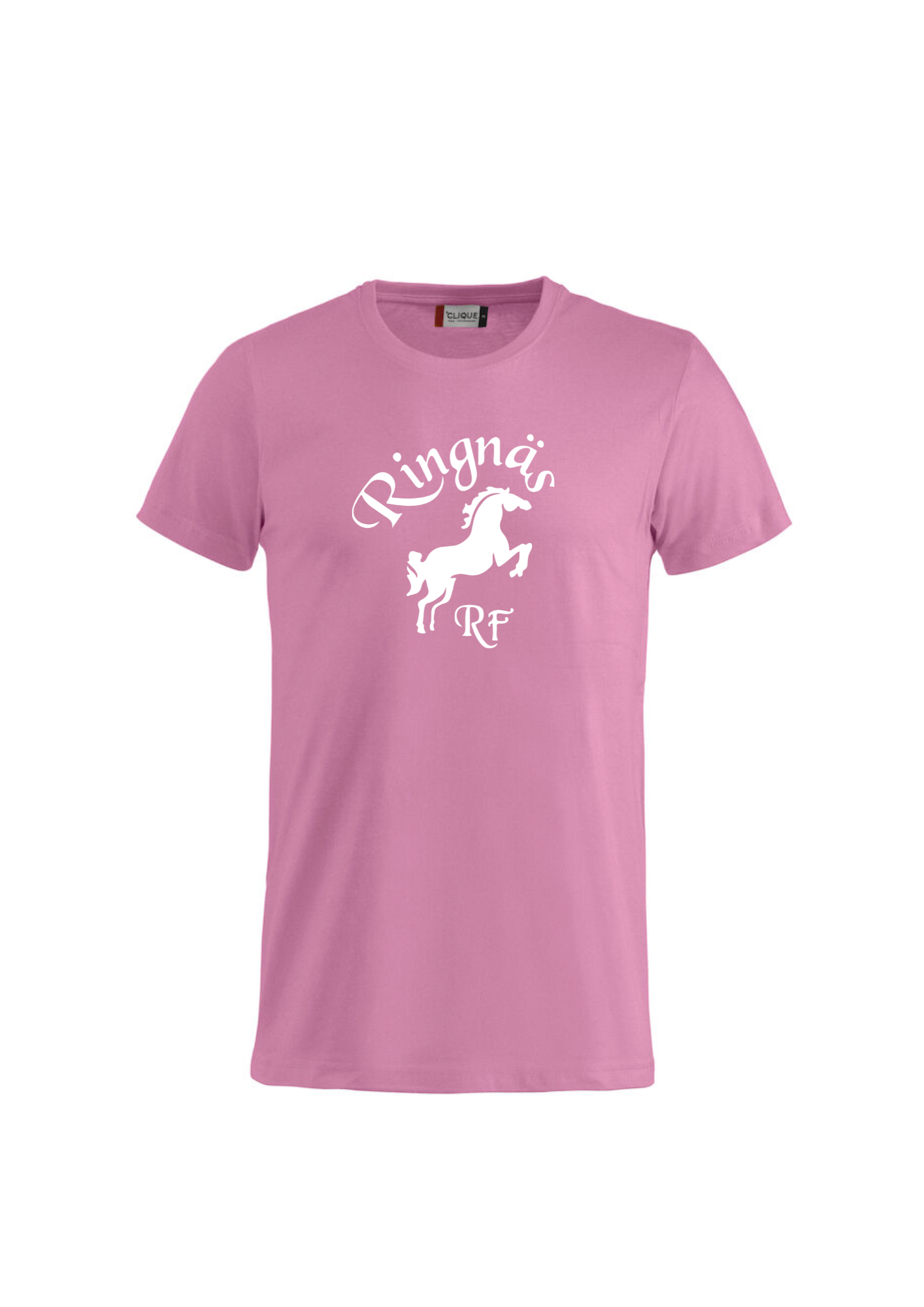 RINGNÄS RYTTARFÖRENING SOMMAR T-SHIRT BRIGHT PINK JUNIOR