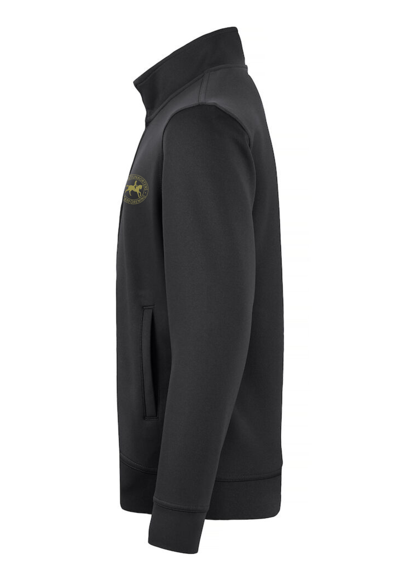 ÄLVDALENS RIDKLUBB BASIC ACTIVE CARDIGAN JUNIOR SVART