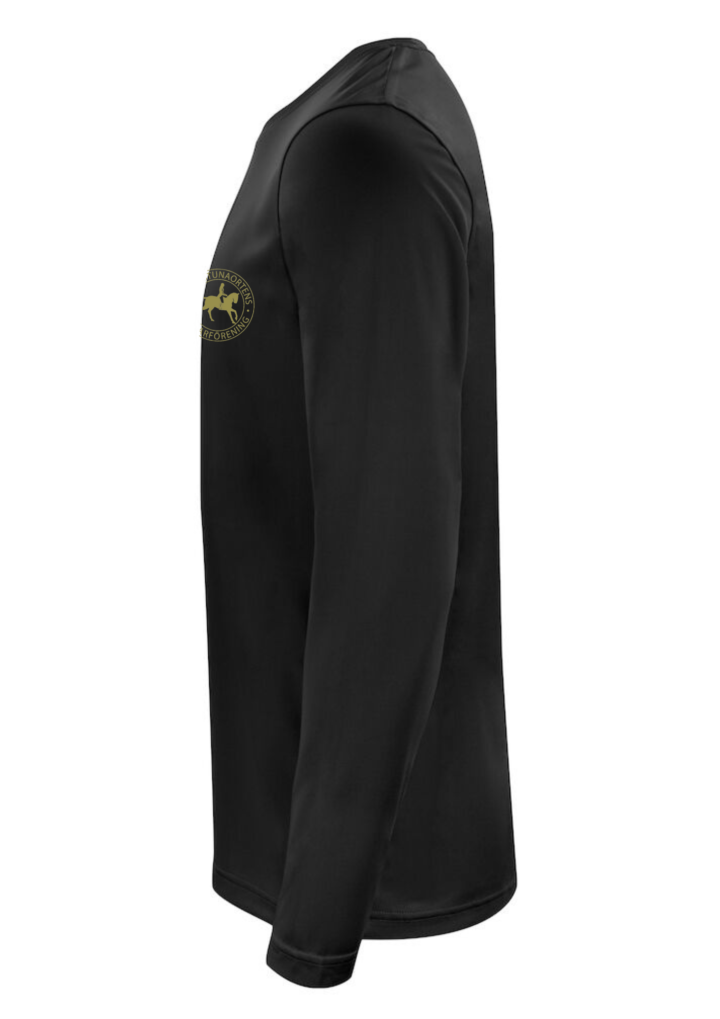 ÄLVDALENS RIDKLUBB BASIC ACTIVE T-SHIRT LONGSLEEVE JUNIOR SVART