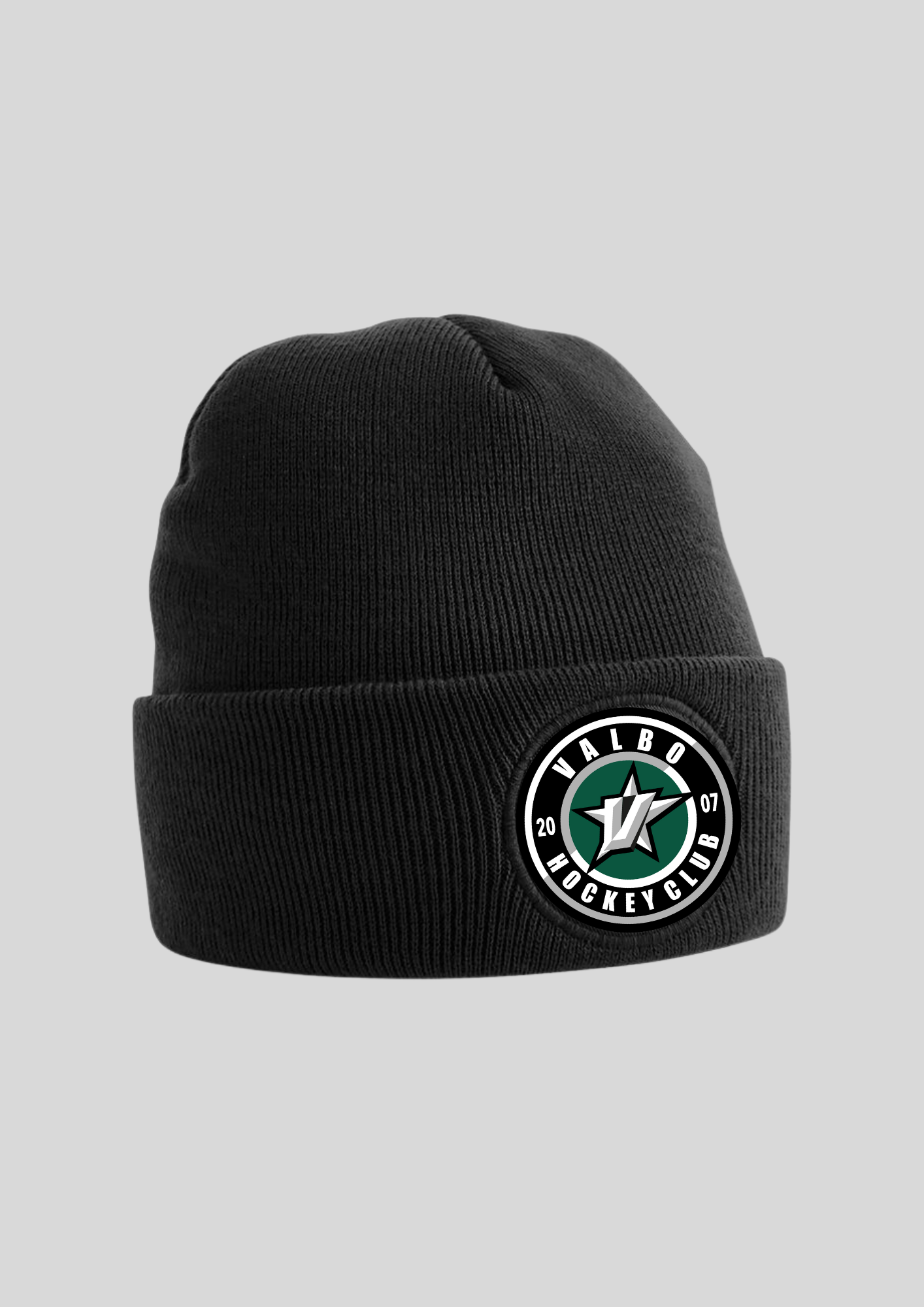 VALBO HOCKEY CLUB CIRCULAR PATCH BEANIE CLUB-LOGO