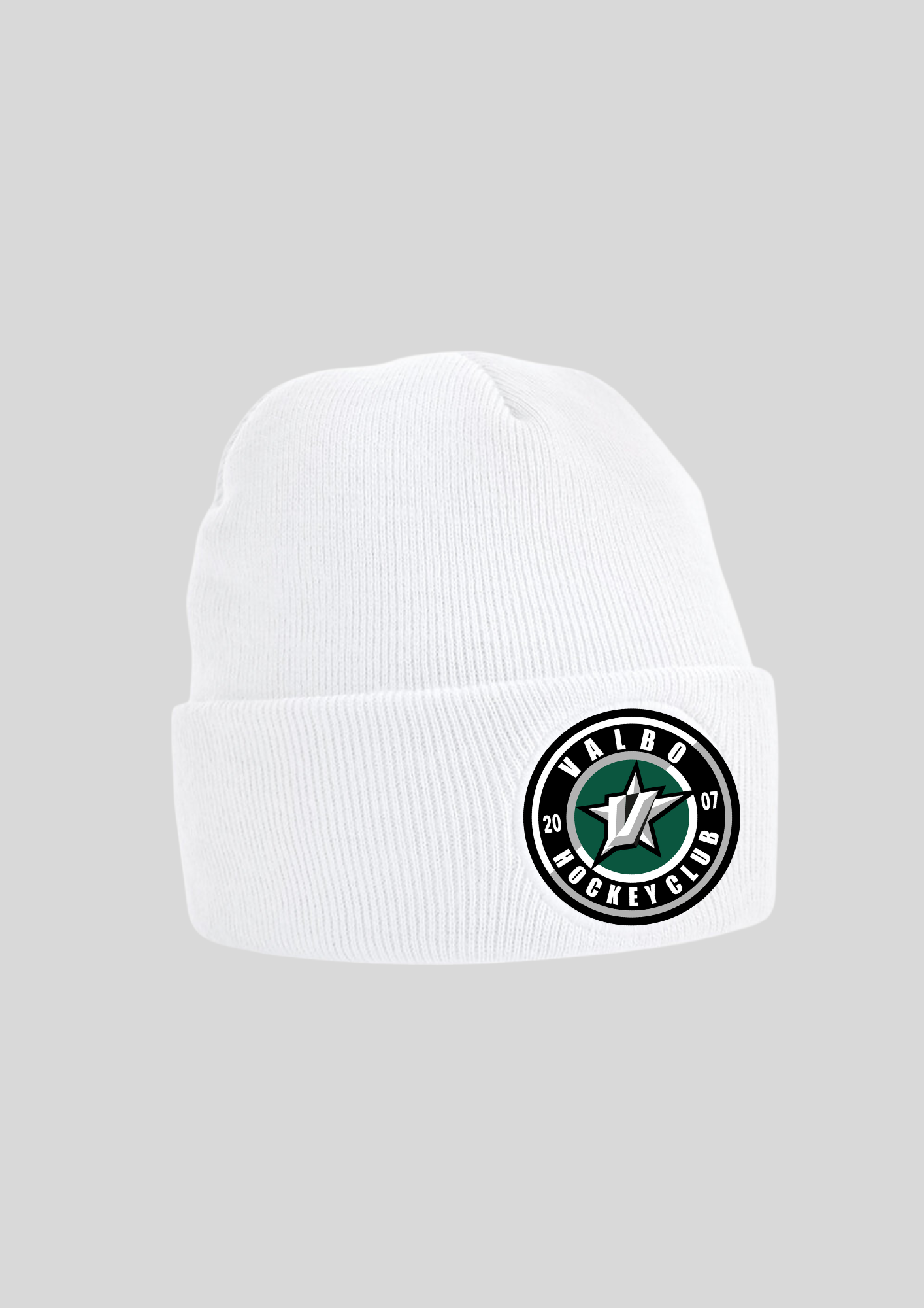 VALBO HOCKEY CLUB CIRCULAR PATCH BEANIE CLUB-LOGO