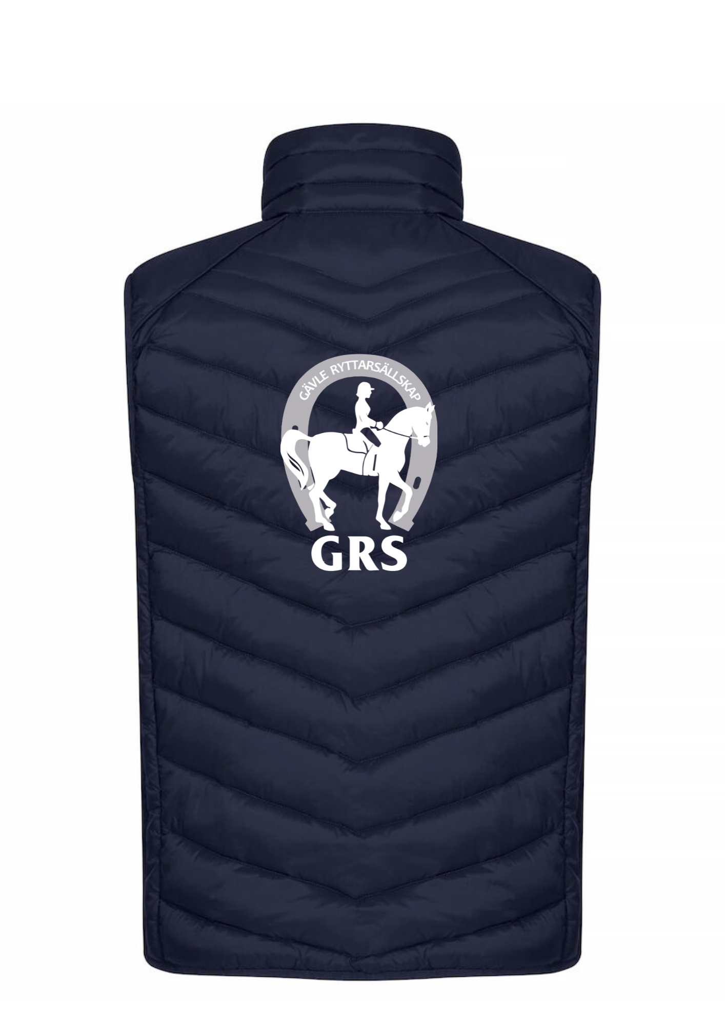 GÄVLE RYTTARSÄLLSKAP IDAHO VÄST UNISEX NAVY