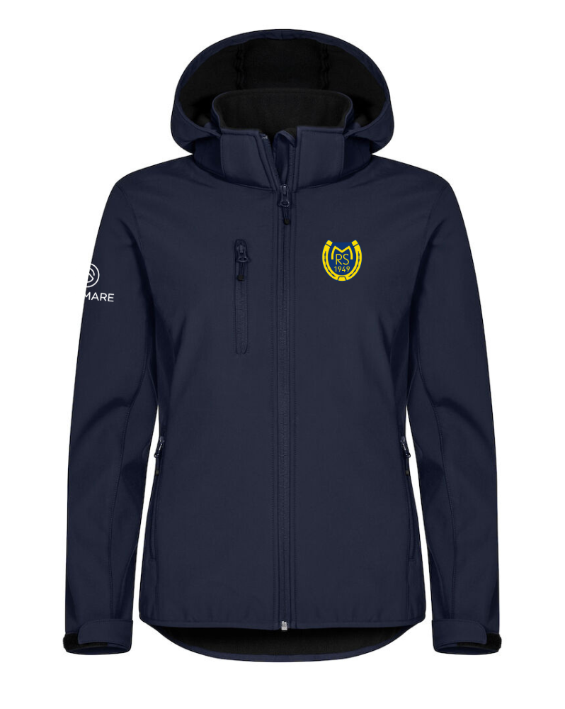 MÄLARHÖJDEN RYTTARSÄLLSKAP CLASSIC SOFTSHELL HOODY JACKET DAM