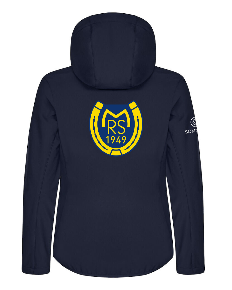MÄLARHÖJDEN RYTTARSÄLLSKAP CLASSIC SOFTSHELL HOODY JACKET DAM