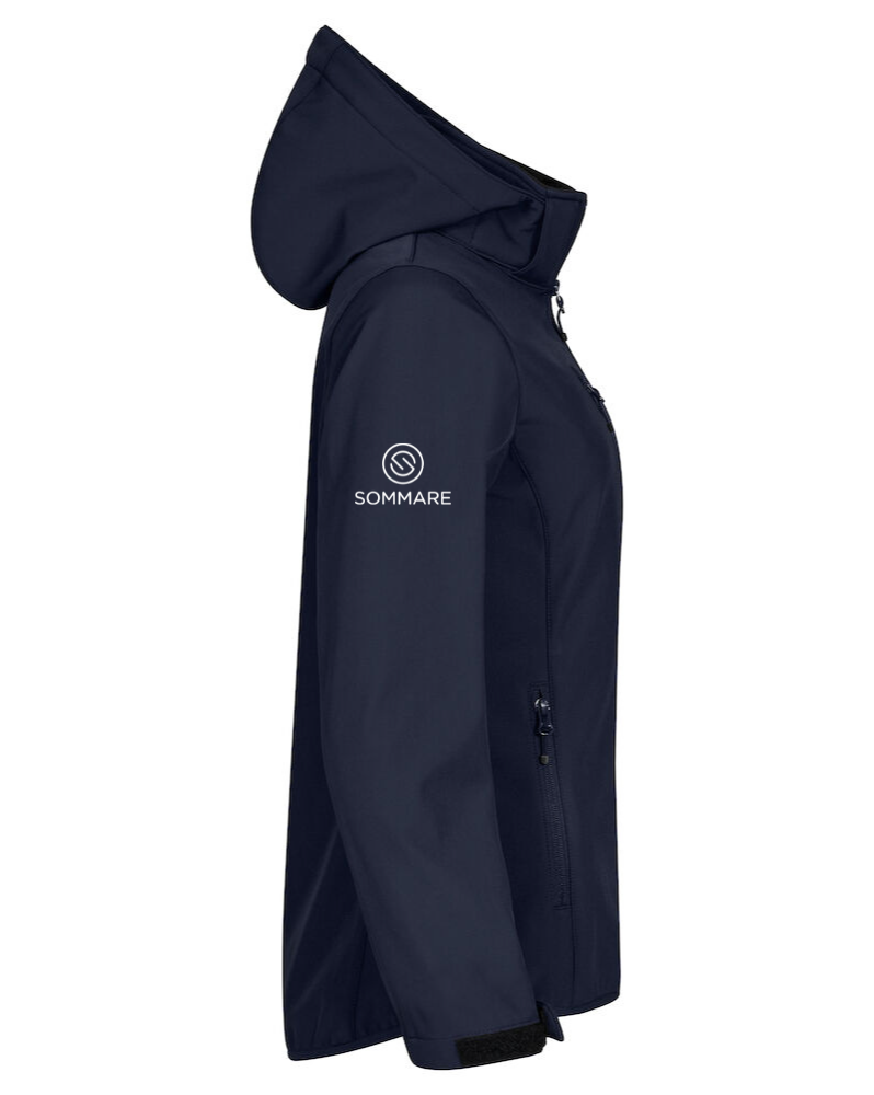 MÄLARHÖJDEN RYTTARSÄLLSKAP CLASSIC SOFTSHELL HOODY JACKET DAM
