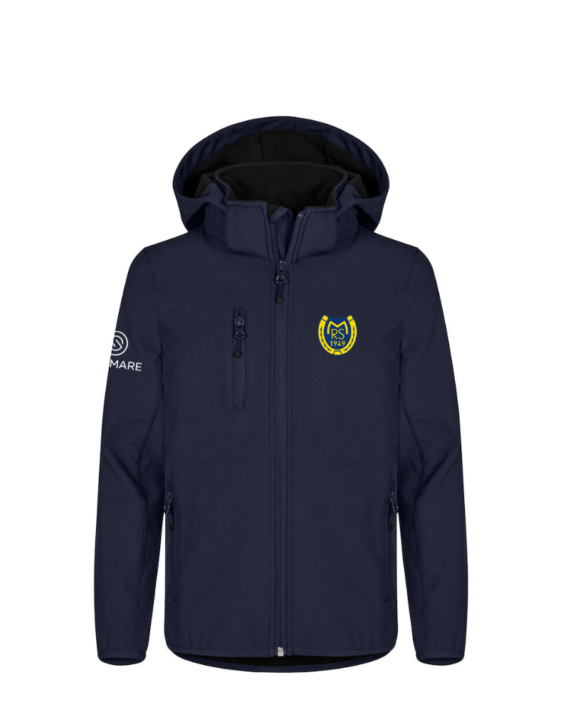 MÄLARHÖJDENS RYTTARSÄLLSKAP CLASSIC SOFTSHELL HOODY JACKET JUNIOR