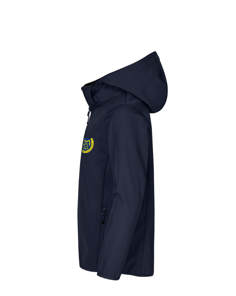 MÄLARHÖJDENS RYTTARSÄLLSKAP CLASSIC SOFTSHELL HOODY JACKET JUNIOR