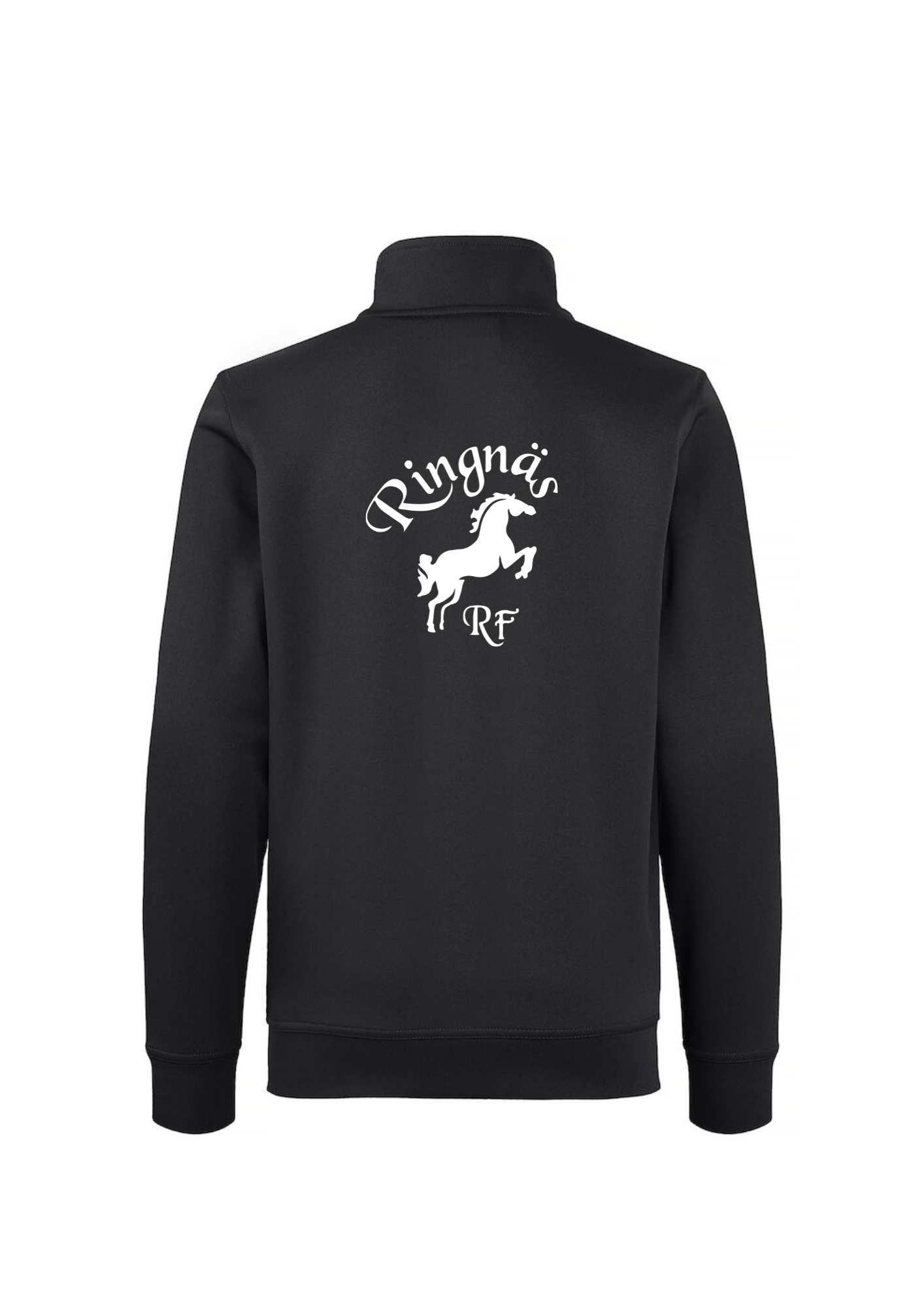 RINGNÄS RYTTARFÖRENING BASIC ACTIVE CARDIGAN JUNIOR SVART