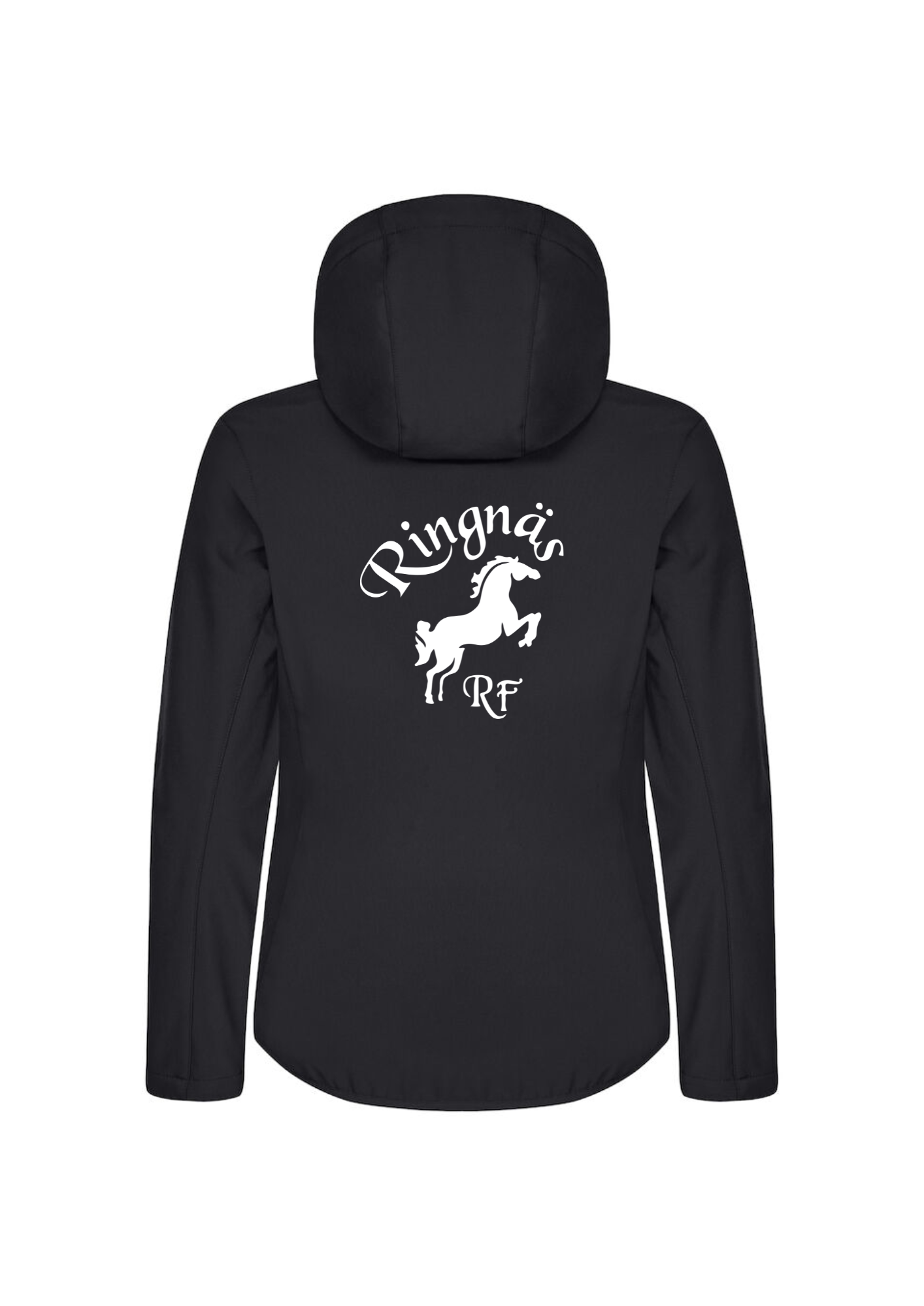 RINGNÄS RYTTARFÖRENING CLASSIC SOFTSHELL HOODY JACKET DAM