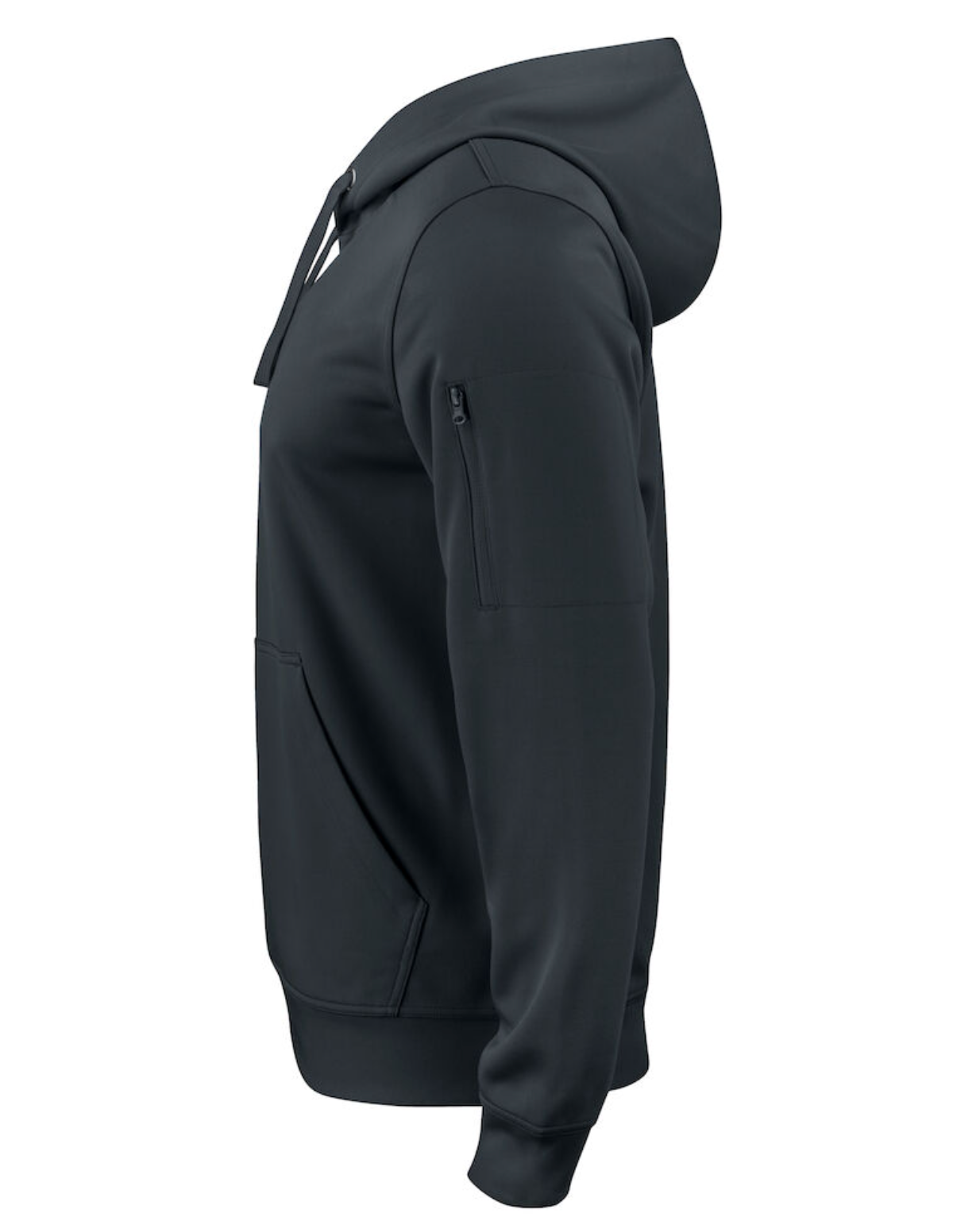 BASIC ACTIVE HOOD DAM SVART GÄVLE KONSTÅKNINGSKLUBB