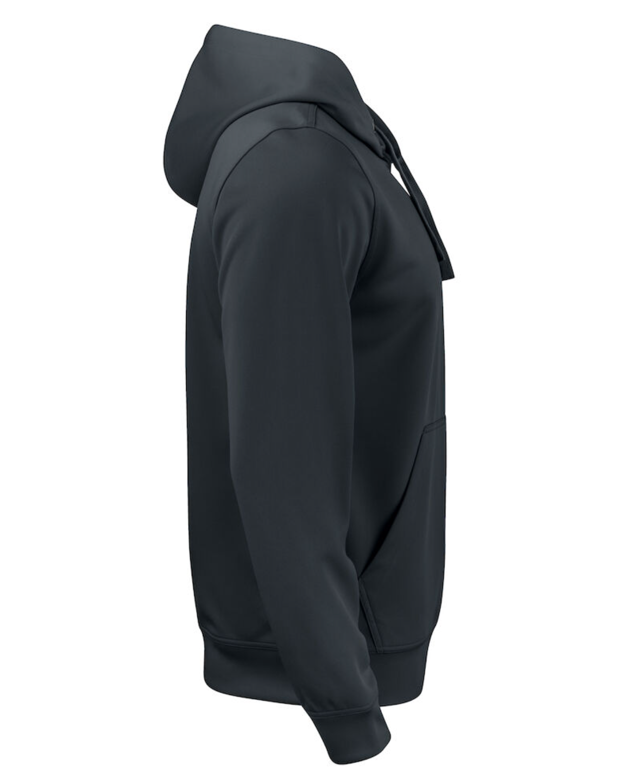 BASIC ACTIVE HOOD DAM SVART GÄVLE KONSTÅKNINGSKLUBB