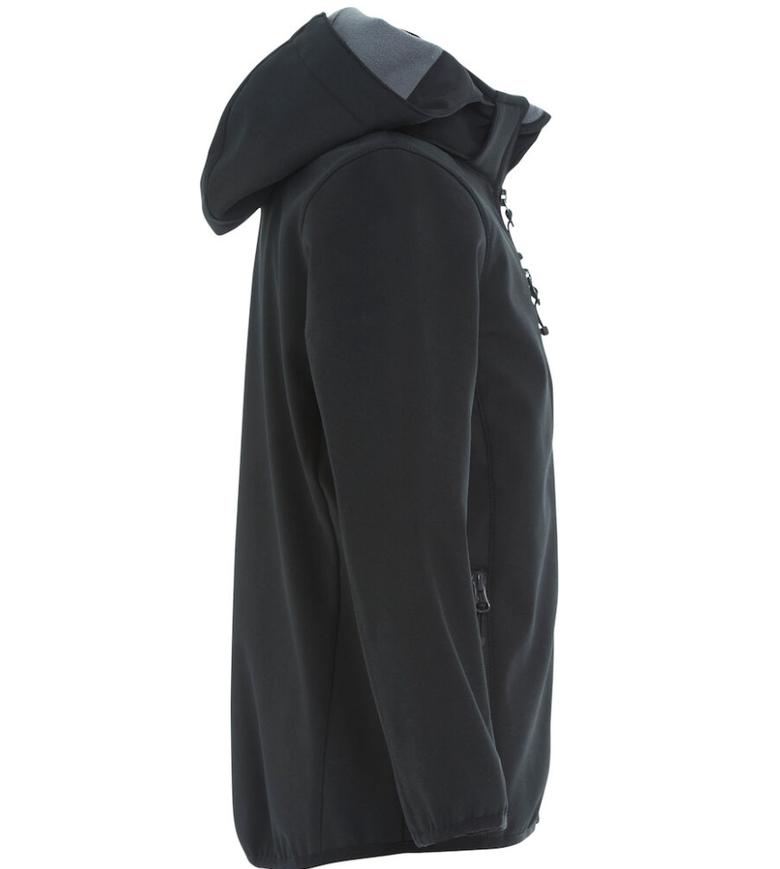 BASIC SOFTSHELL JACKA SVART JUNIOR
