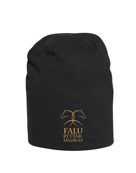 FALU RYTTARSÄLLSKAP MÖSSA SACO SVART/GULD