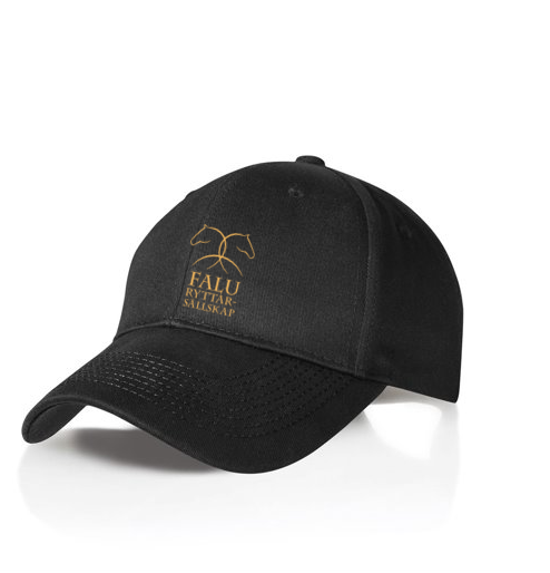 FALU RYTTARSÄLLSKAP KEPS SVART/GULD