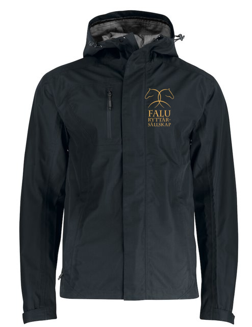 FALU RYTTARSÄLLSKAP WACO SKALJACKA UNISEX SVART/GULD
