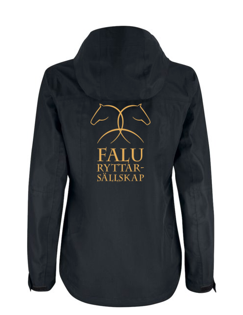 FALU RYTTARSÄLLSKAP WACO SKALJACKA DAM SVART/GULD