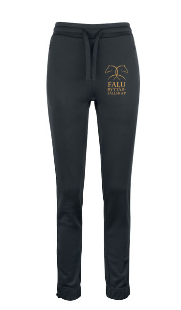 BASIC ACTIVE PANTS UNISEX SVART/GULD FALU RYTTARSÄLLSKAP