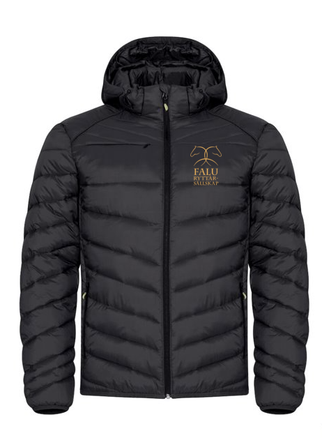 FALU RYTTARSÄLLSKAP IDAHO JACKA UNISEX SVART/GULD