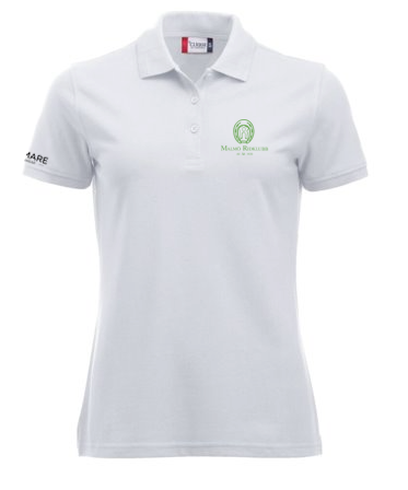 MALMÖ RIDKLUBB PIKÉ MANHATTAN DAM VIT