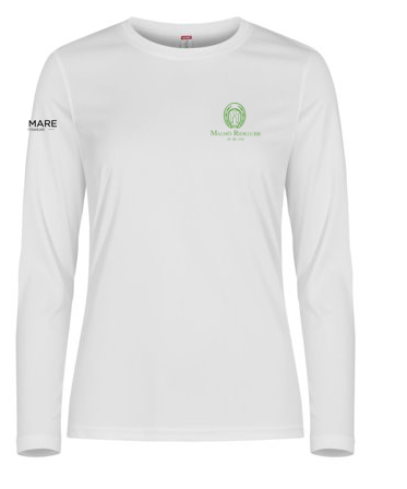 BASIC ACTIVE LONGSLEEVE UNISEX VIT MALMÖ RIDKLUBB