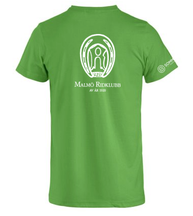 MALMÖ RIDKLUBB BASIC T-SHIRT UNISEX GRÖN