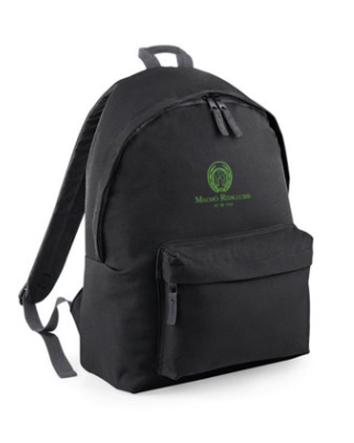 MALMÖ RIDKLUBB RYGGSÄCK SVART