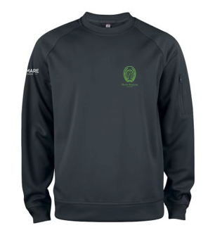 BASIC ACTIVE ROUNDNECK JUNIOR SVART MALMÖ RIDKLUBB