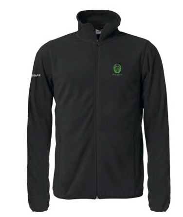 BASIC MICRO FLEECE JACKET SVART MALMÖ RIDKLUBB
