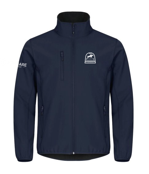 KARLSKRONA LYCKÅ RIDKLUBB CLASSIC SOFTSHELL JACKA UNISEX NAVY
