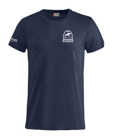 BASIC ACTIVE T-SHIRT UNISEX NAVY KARLSKRONA LYCKÅ RIDKLUBB