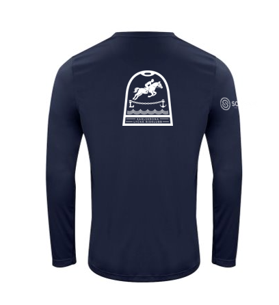 KARLSKRONA LYCKÅ RIDKLUBB BASIC ACTIVE LONGSLEEVE JUNIOR NAVY
