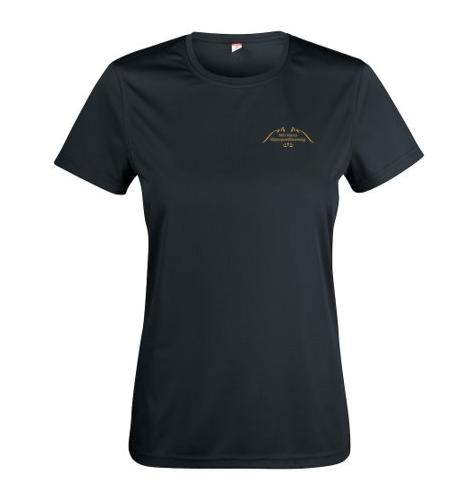 MITT HJÄRTA HÄSTSPORTFÖRENING BASIC T-SHIRT JUNIOR SVART