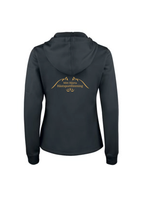 MITT HJÄRTA HÄSTSPORTFÖRENING BASIC ACTIVE HOOD SVART