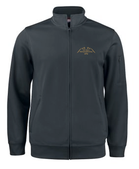 MITT HJÄRTA HÄSTSPORTFÖRENING BASIC ACTIVE CARDIGAN UNISEX SVART