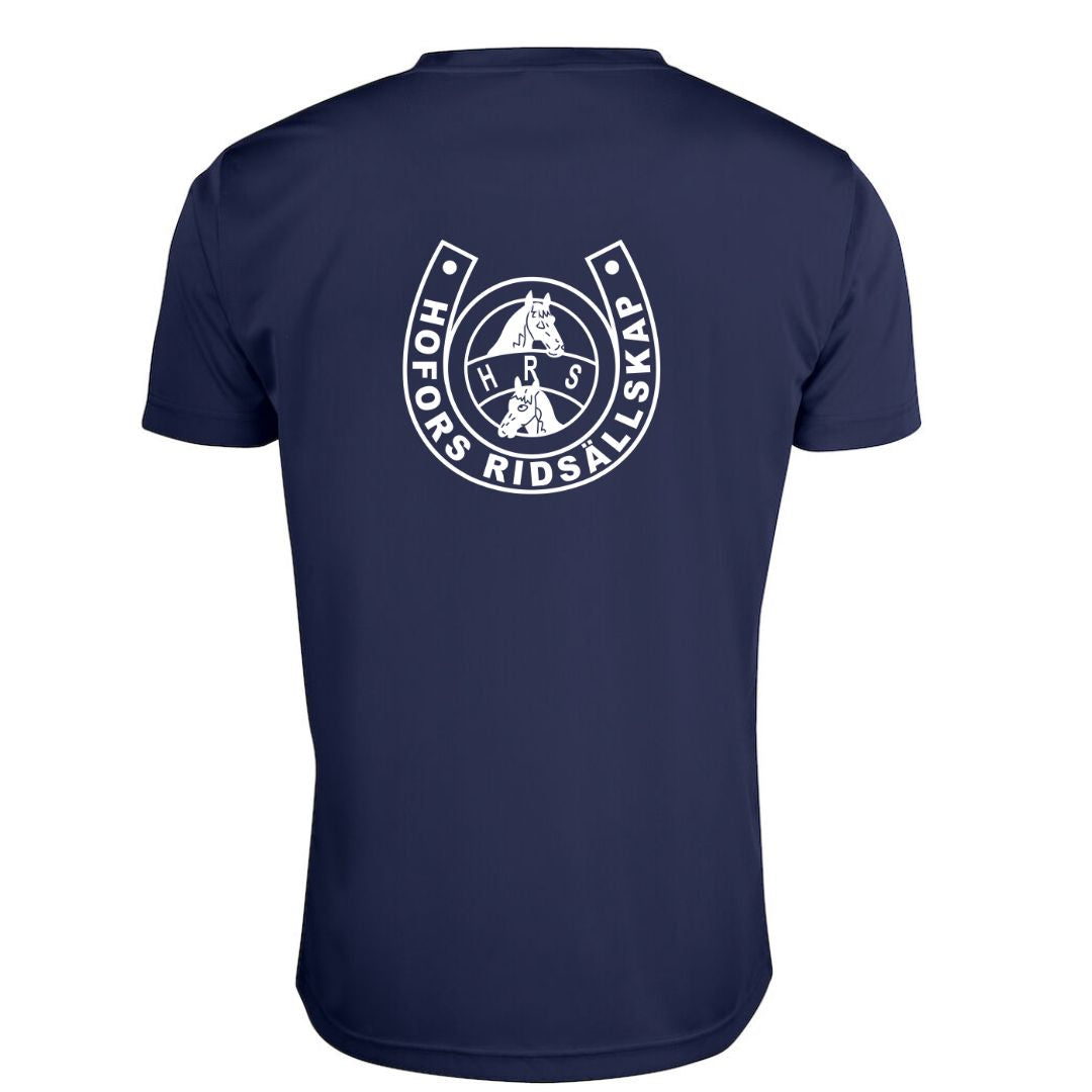 HOFORS RIDSÄLLSKAP BASIC ACTIVE T-SHIRT JUNIOR NAVY