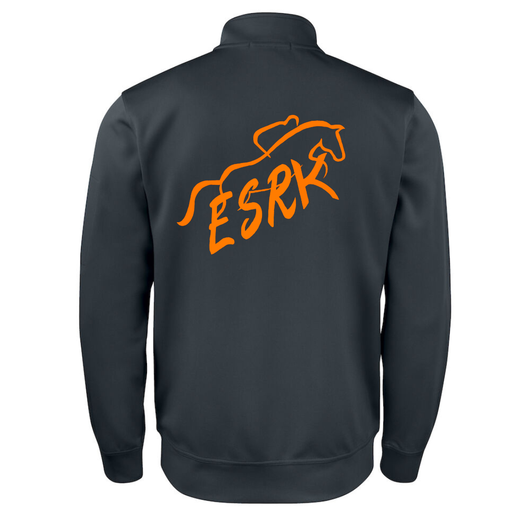 BASIC ACTIVE CARDIGAN UNISEX SVART ERIKSDALS SPORTRYTTARKLUBB