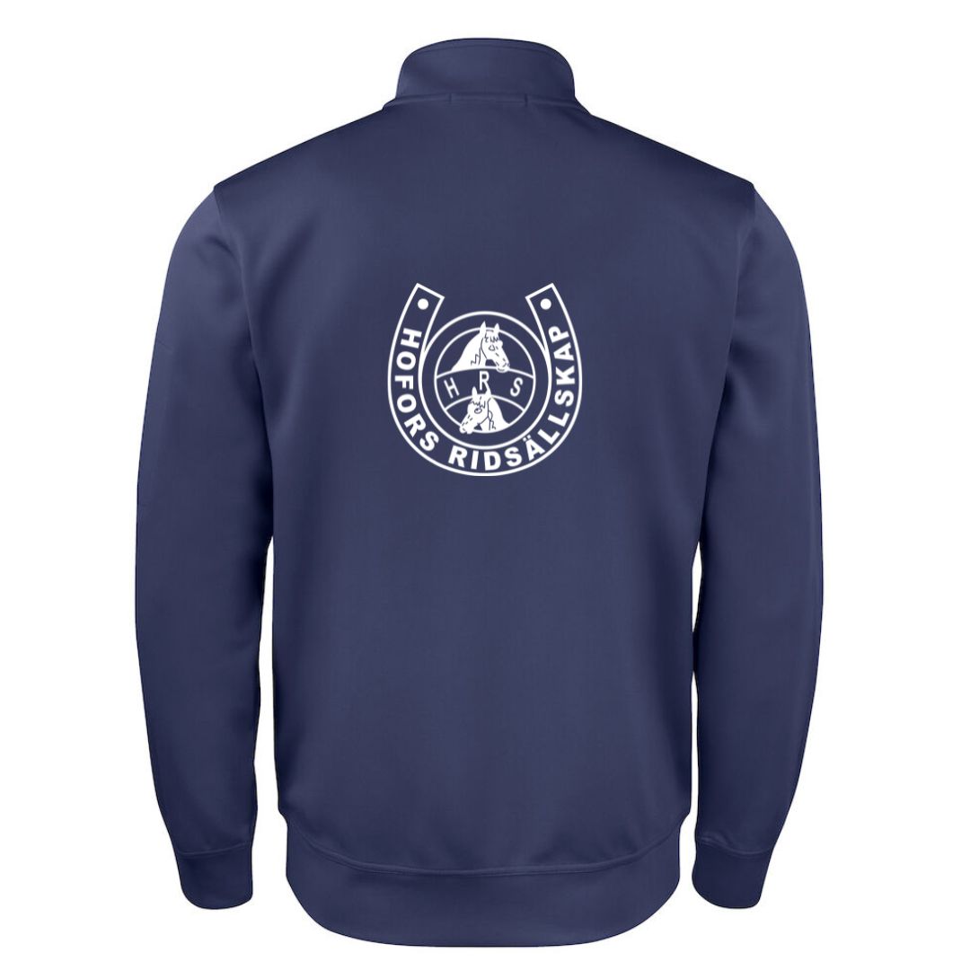 HOFORS RIDSÄLLSKAP BASIC ACTIVE CARDIGAN UNISEX NAVY
