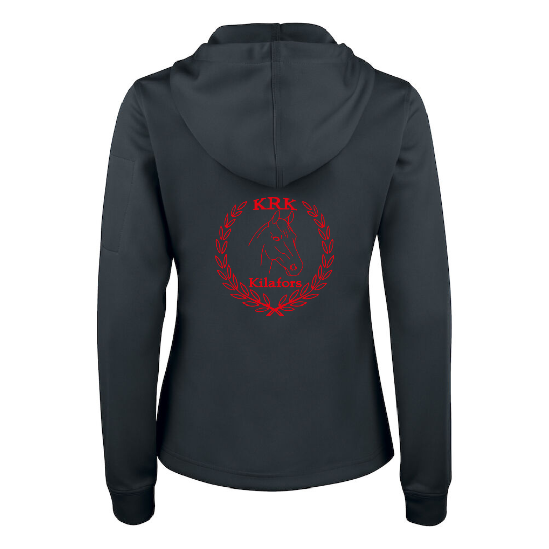 KILAFORS RIDKLUBB BASIC ACTIVE HOOD SVART
