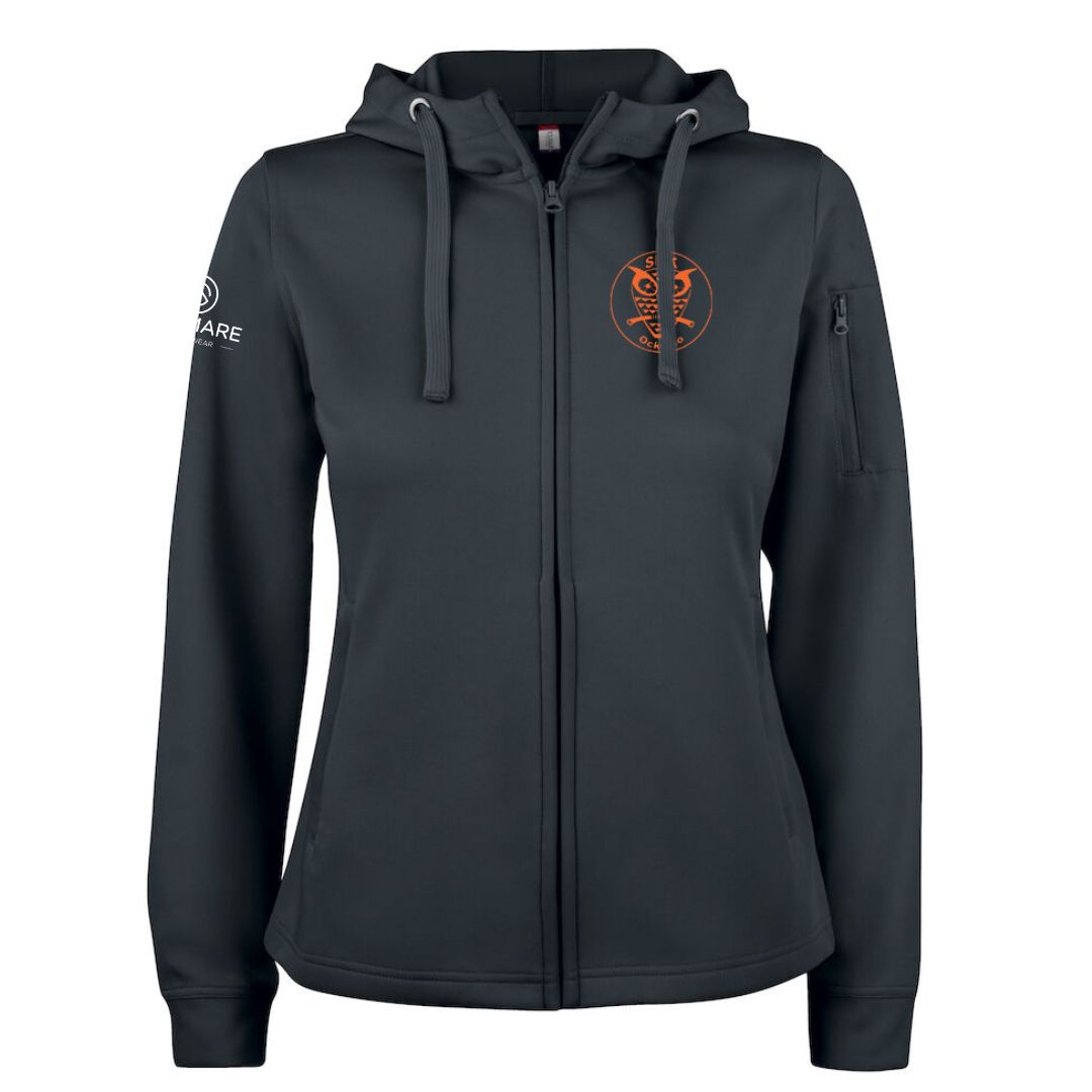 BASIC ACTIVE HOOD DAM SVART SMK OCKELBO