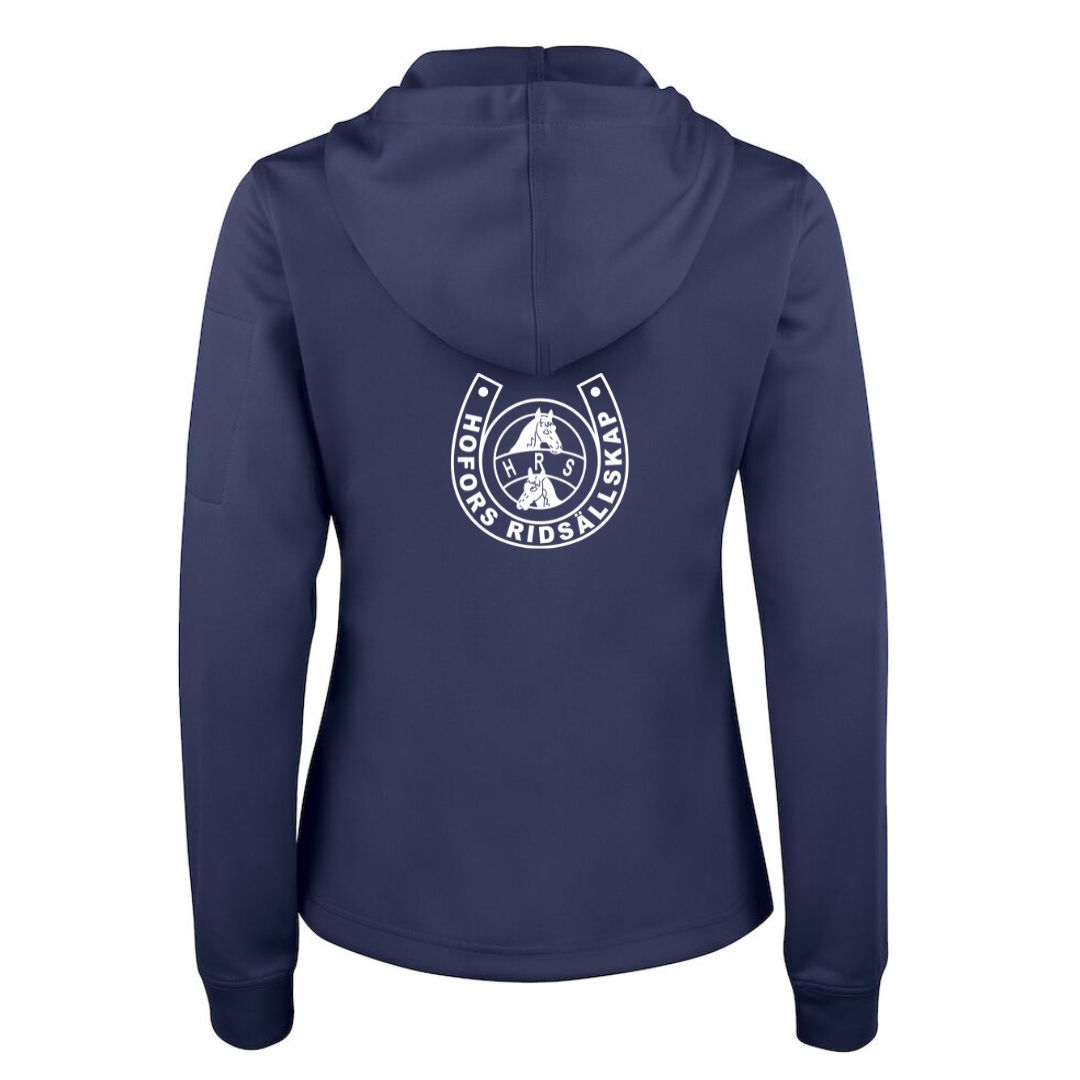 HOFORS RIDSÄLLSKAP BASIC ACTIVE HOOD FZ NAVY