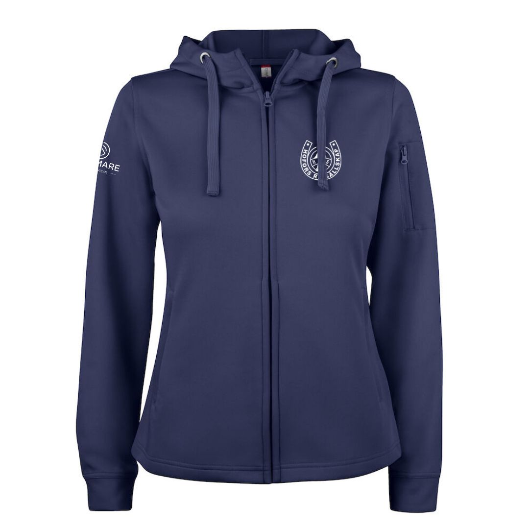 HOFORS RIDSÄLLSKAP BASIC ACTIVE HOOD FZ NAVY