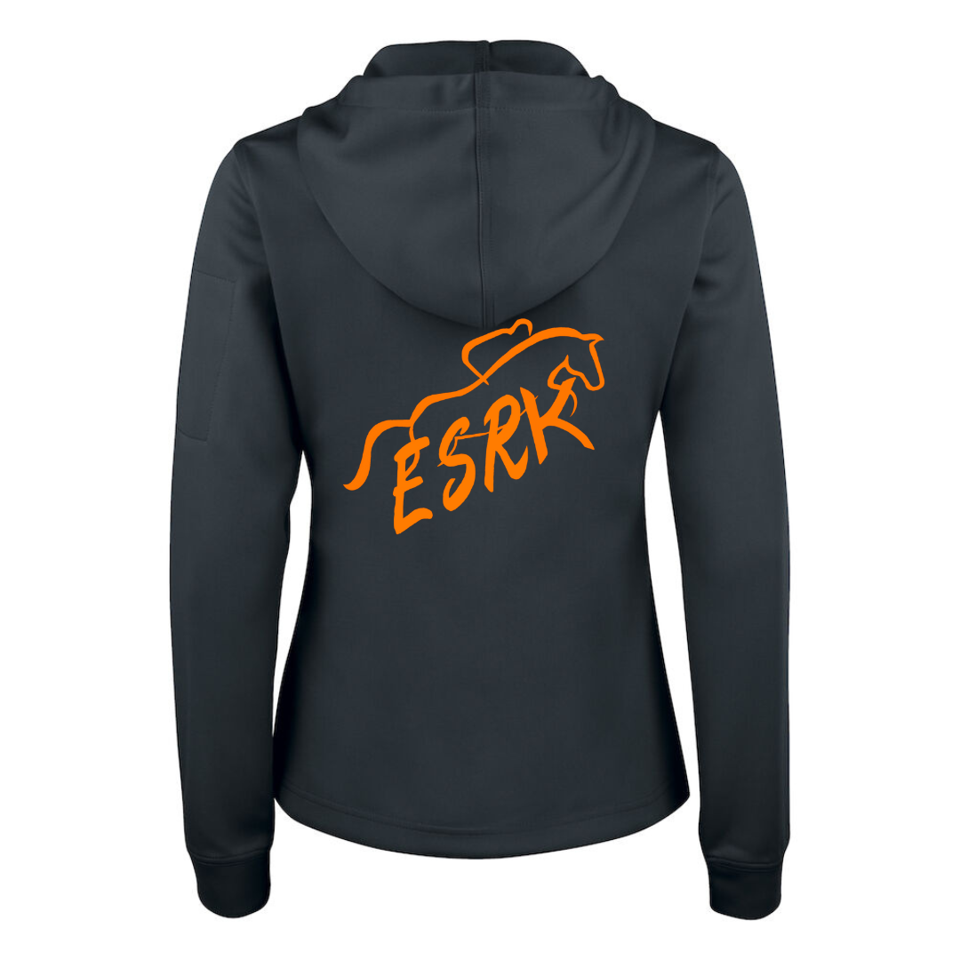ERIKSDALS SPORTRYTTARKLUBB BASIC ACTIVE HOOD SVART