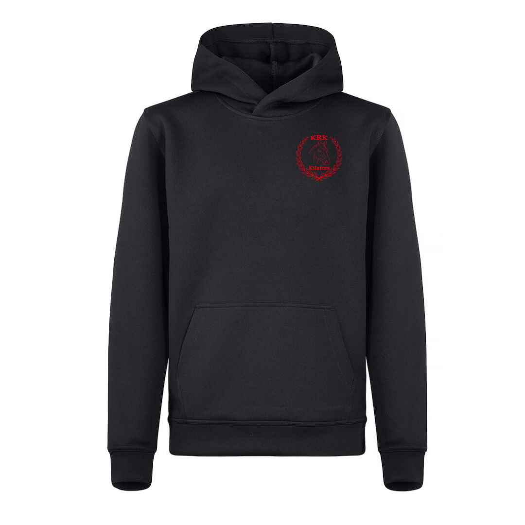 BASIC ACTIVE HOOD JUNIOR SVART KILAFORS RIDKLUBB